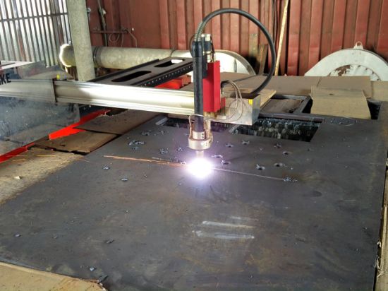 CNC máy cắt thép tấm nhẹ máy cắt kim loại plasma cầm tay