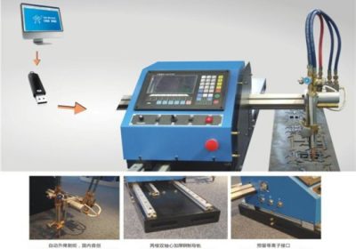 Máy cắt plasma cnc cho ống thép với quay 43/63/100/160 / 200A để bán