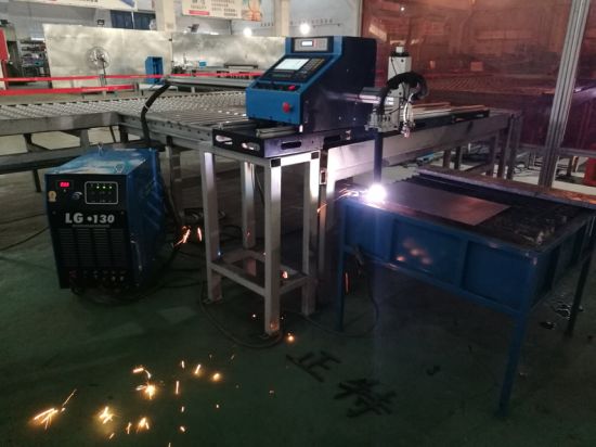 2018 Plasma thép không gỉ 1500 * 2500mm Máy cắt kim loại CNC cho sắt